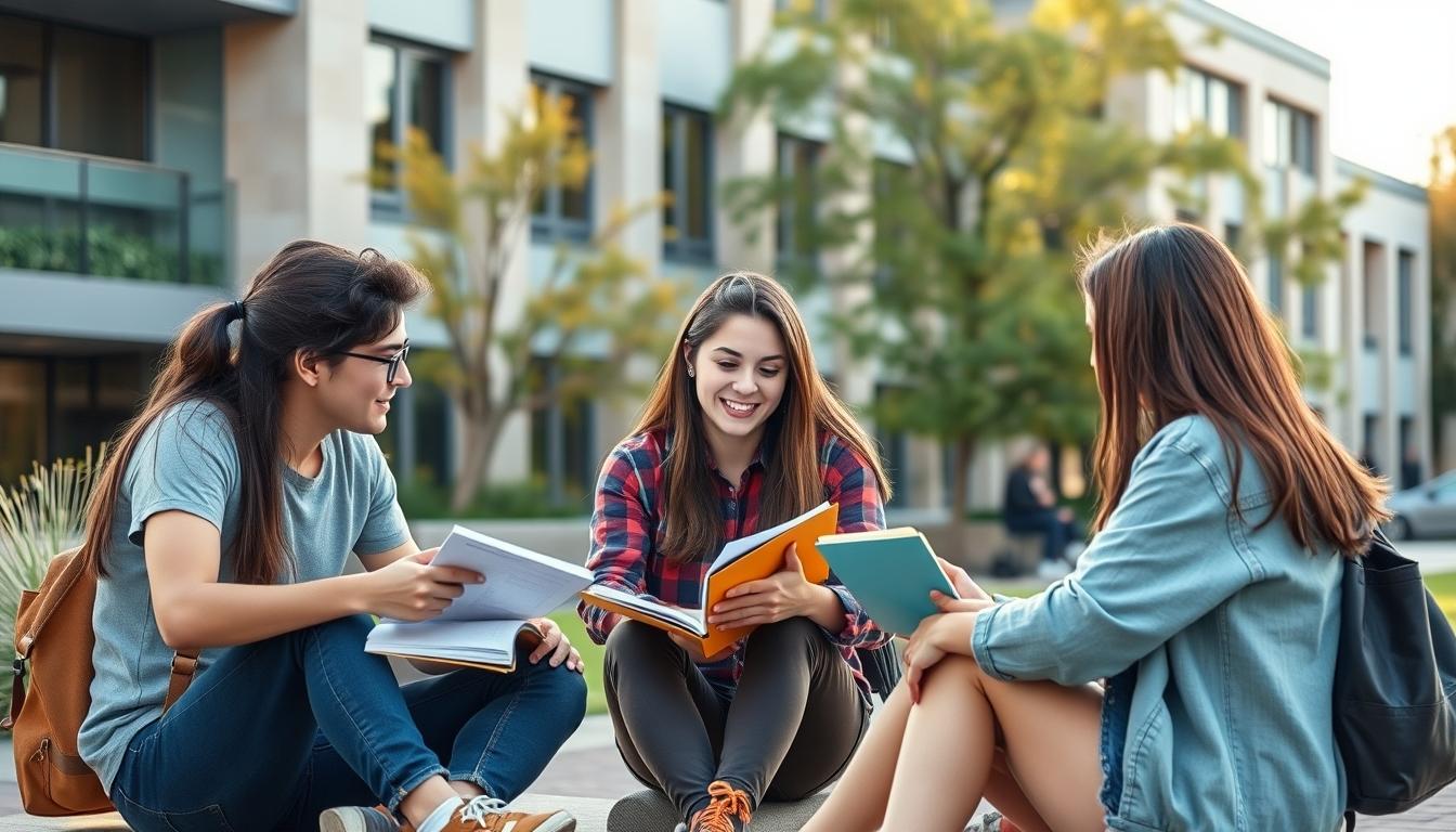 Organized exam preparation notes and academic planner